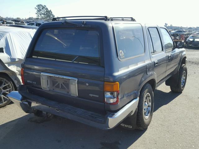 JT3VN39W1M0057236 - 1991 TOYOTA 4RUNNER VN GRAY photo 4