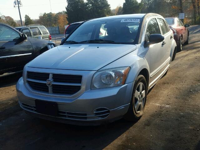 1B3HB28B77D511773 - 2007 DODGE CALIBER SILVER photo 2