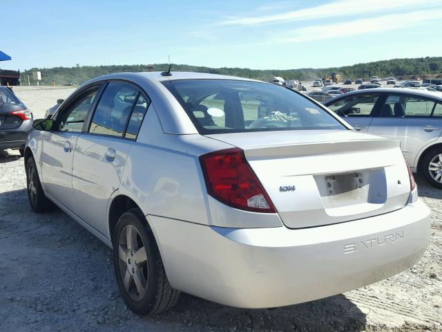 1G8AL58F67Z173605 - 2007 SATURN ION LEVEL SILVER photo 3