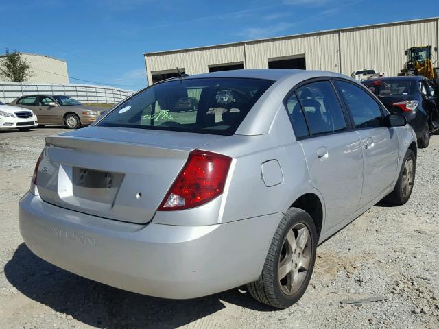 1G8AL58F67Z173605 - 2007 SATURN ION LEVEL SILVER photo 4