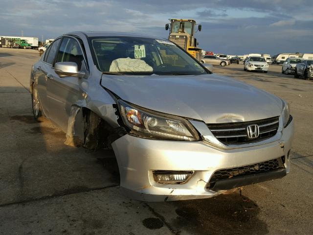 1HGCR2F85FA190958 - 2015 HONDA ACCORD EXL SILVER photo 1