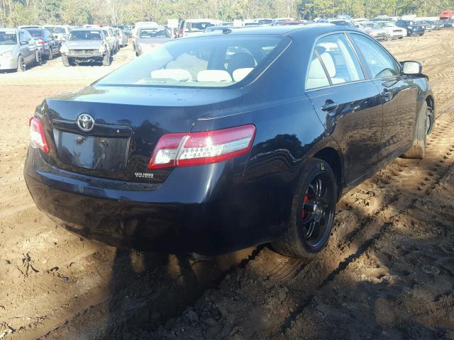 4T1BF3EK4BU154074 - 2011 TOYOTA CAMRY BASE BLACK photo 4