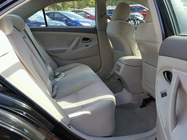 4T1BF3EK4BU154074 - 2011 TOYOTA CAMRY BASE BLACK photo 6
