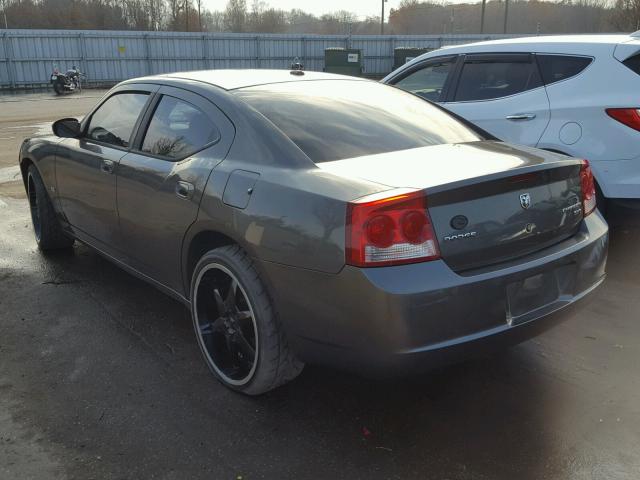 2B3KA33V99H595584 - 2009 DODGE CHARGER SX GRAY photo 3