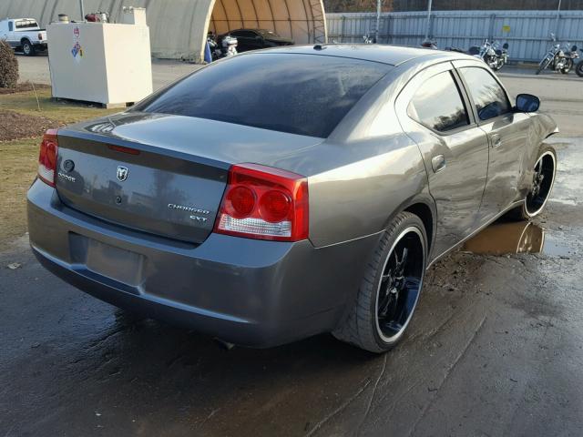 2B3KA33V99H595584 - 2009 DODGE CHARGER SX GRAY photo 4