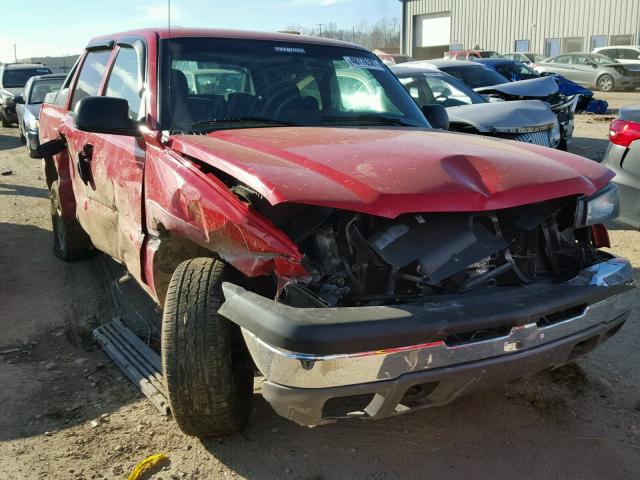 3GNEC12T14G273371 - 2004 CHEVROLET AVALANCHE RED photo 1