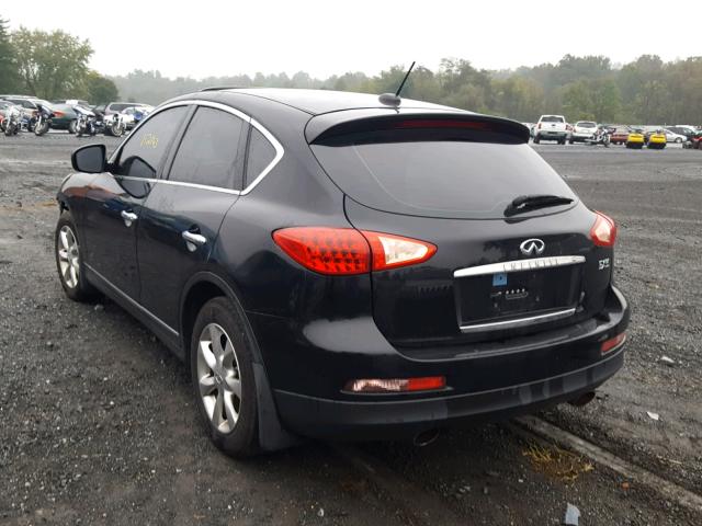 JN1AJ0HR3AM751188 - 2010 INFINITI EX35 BASE BLACK photo 3