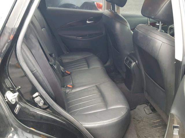 JN1AJ0HR3AM751188 - 2010 INFINITI EX35 BASE BLACK photo 6