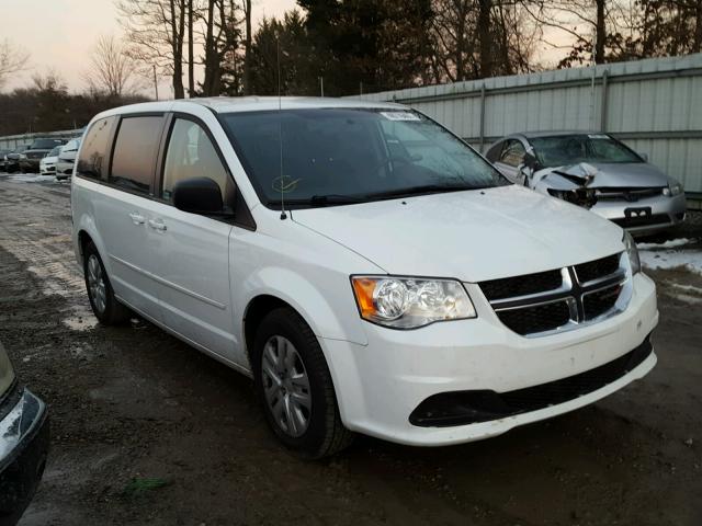 2C4RDGBG6ER180967 - 2014 DODGE GRAND CARA WHITE photo 1