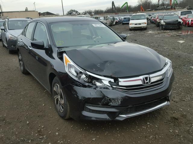 1HGCR2F30HA298623 - 2017 HONDA ACCORD LX BLACK photo 1