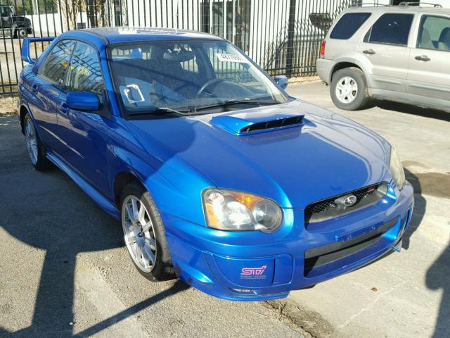 JF1GD70675L525357 - 2005 SUBARU IMPREZA WR BLUE photo 1