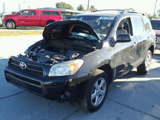 JTMBD33V885177951 - 2008 TOYOTA RAV4 BLACK photo 2