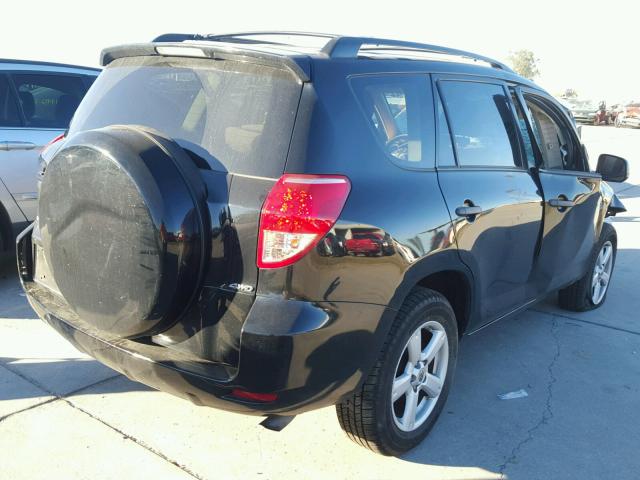 JTMBD33V885177951 - 2008 TOYOTA RAV4 BLACK photo 4