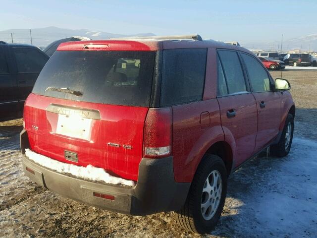 5GZCZ63B73S875022 - 2003 SATURN VUE RED photo 4