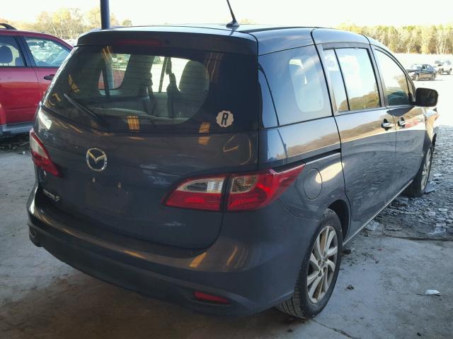 JM1CW2BL8C0132443 - 2012 MAZDA 5 GRAY photo 4