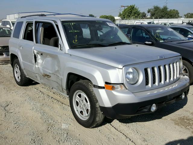 1J4NT1GA7BD196722 - 2011 JEEP PATRIOT SP SILVER photo 1