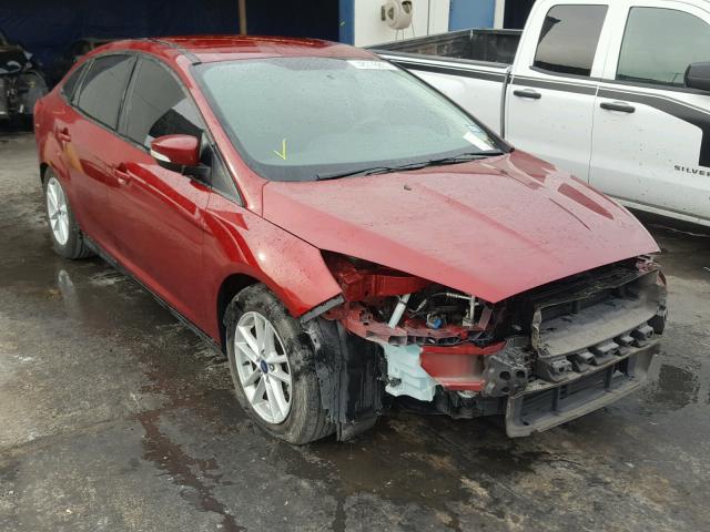 1FADP3F21GL281585 - 2016 FORD FOCUS SE MAROON photo 1