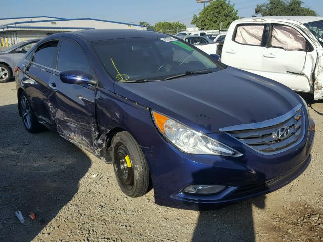 5NPEC4AB9DH598313 - 2013 HYUNDAI SONATA SE 蓝色 照片 1