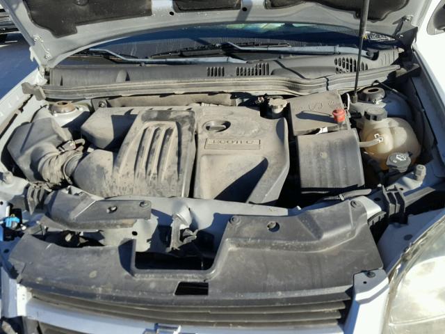 1G1AK18H597149824 - 2009 CHEVROLET COBALT LS GRAY photo 7