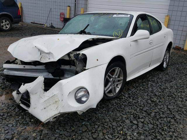 2G2WR554461204505 - 2006 PONTIAC GRAND PRIX WHITE photo 2