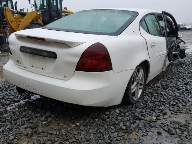 2G2WR554461204505 - 2006 PONTIAC GRAND PRIX WHITE photo 4