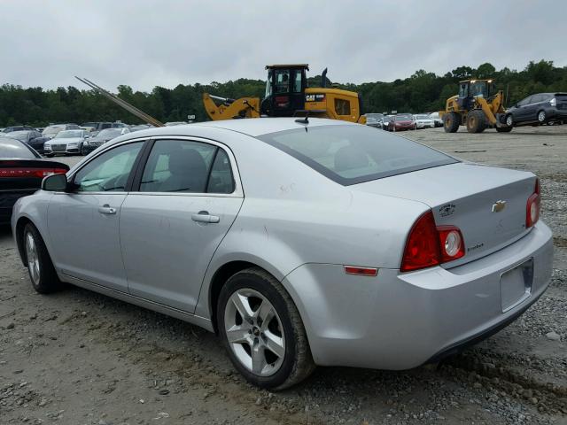 1G1ZH57BX9F192728 - 2009 CHEVROLET MALIBU 1LT SILVER photo 3