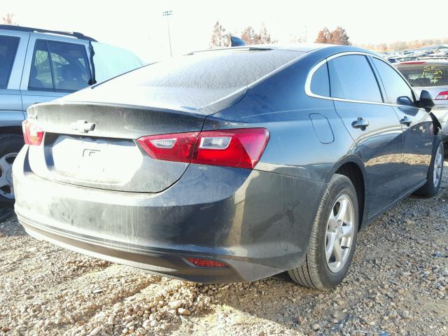 1G1ZB5ST0HF142484 - 2017 CHEVROLET MALIBU LS GRAY photo 4