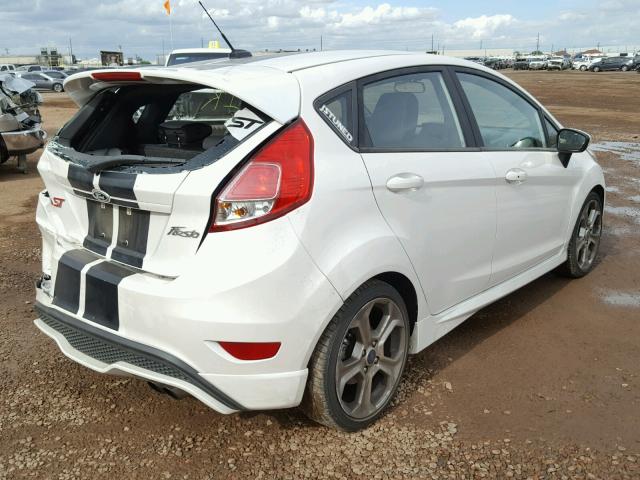 3FADP4GX7GM159716 - 2016 FORD FIESTA ST WHITE photo 4