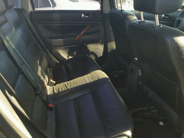 WVWYH63BX3E302396 - 2003 VOLKSWAGEN PASSAT GLX GRAY photo 6