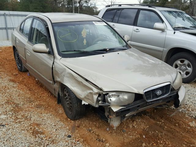 KMHDN45D23U693085 - 2003 HYUNDAI ELANTRA GL BEIGE photo 1