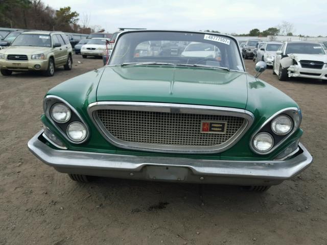 8123207078 - 1962 CHRYSLER NEWPORT GREEN photo 9