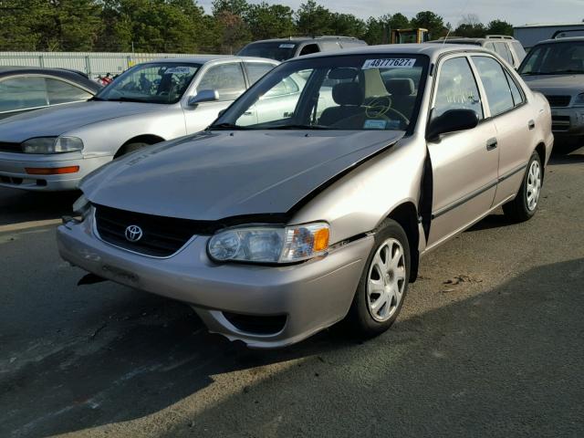 2T1BR12E22C577683 - 2002 TOYOTA COROLLA CE SILVER photo 2