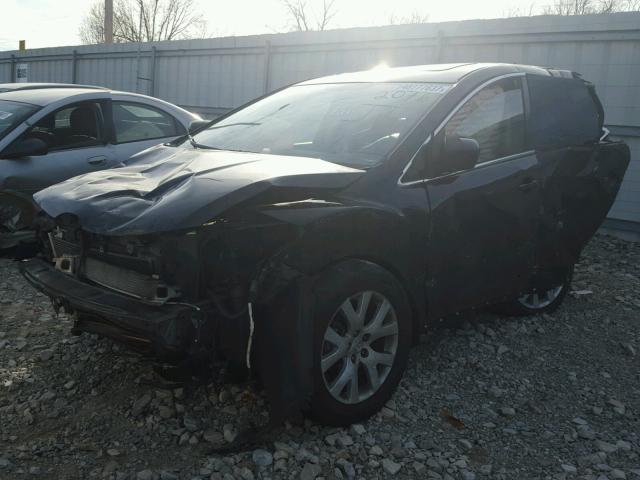 JM3ER293090222076 - 2009 MAZDA CX-7 BLACK photo 2