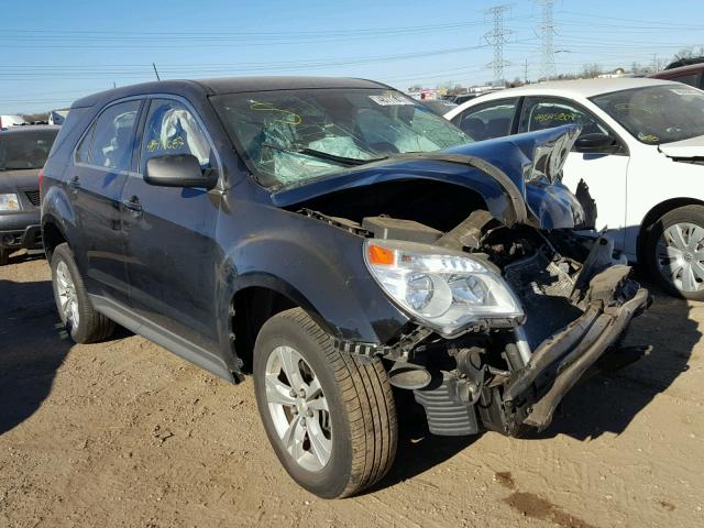 2GNALBEK8D6254271 - 2013 CHEVROLET EQUINOX LS CHARCOAL photo 1