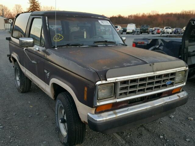 1FMCU14T1GUC41737 - 1986 FORD BRONCO II BROWN photo 1