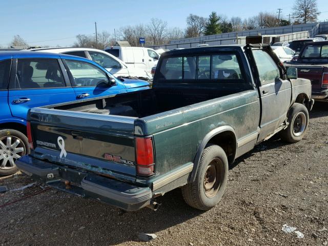 1GTCS14R6P8522956 - 1993 GMC SONOMA GREEN photo 4