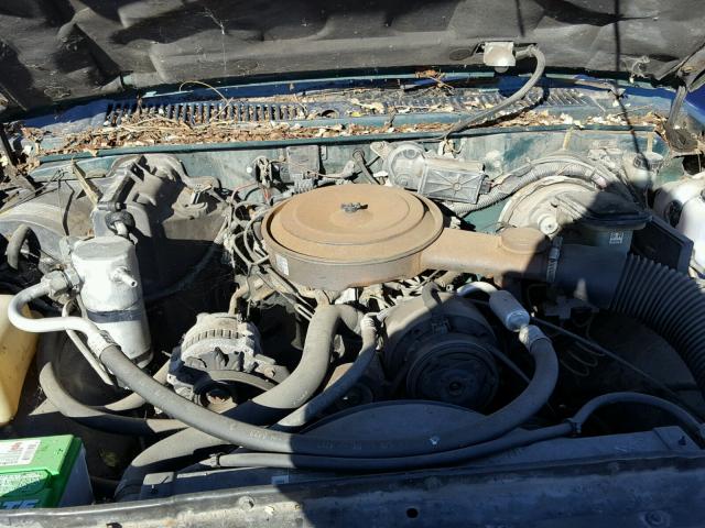 1GTCS14R6P8522956 - 1993 GMC SONOMA GREEN photo 7