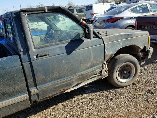 1GTCS14R6P8522956 - 1993 GMC SONOMA GREEN photo 9