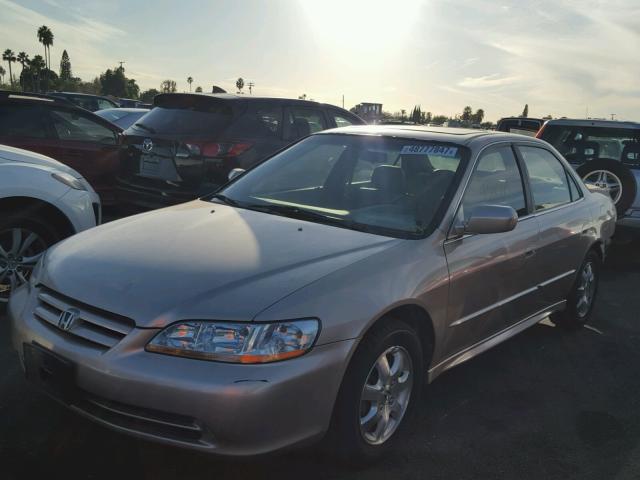 JHMCG66091C022595 - 2001 HONDA ACCORD EX BEIGE photo 2