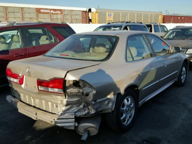 JHMCG66091C022595 - 2001 HONDA ACCORD EX BEIGE photo 4