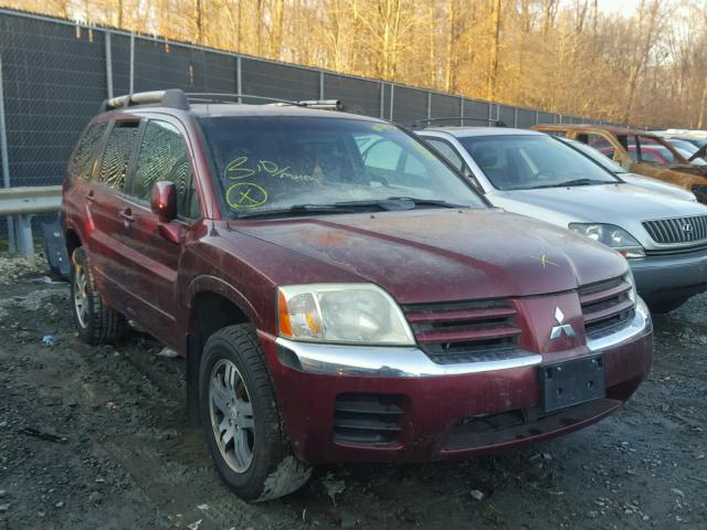 4A4MN31S24E061551 - 2004 MITSUBISHI ENDEAVOR X MAROON photo 1