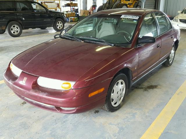 1G8ZH528X2Z223266 - 2002 SATURN SL1 RED photo 2