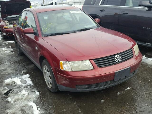 WVWAC63B61P014747 - 2001 VOLKSWAGEN PASSAT GLS RED photo 1