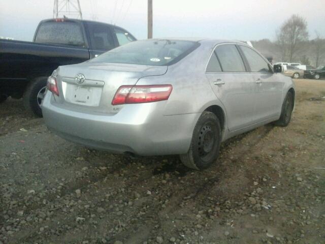 4T1BE46K87U523971 - 2007 TOYOTA CAMRY NEW SILVER photo 4