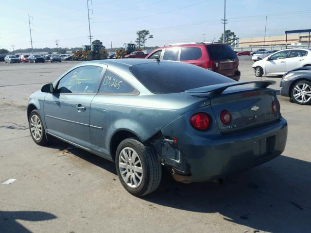 1G1AD1F59A7180842 - 2010 CHEVROLET COBALT 1LT BLUE photo 3