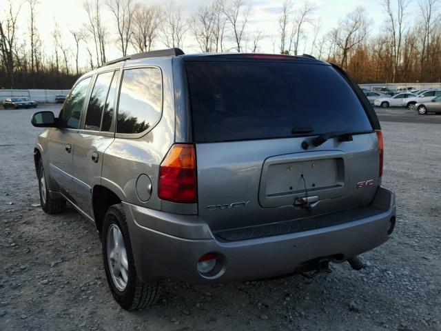 1GKDT13S172126673 - 2007 GMC ENVOY GRAY photo 3