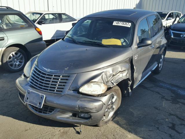 3C8FY68854T223481 - 2004 CHRYSLER PT CRUISER GRAY photo 2