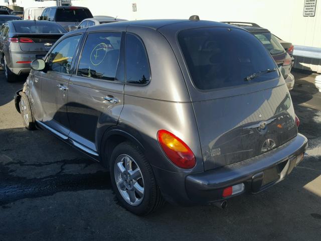 3C8FY68854T223481 - 2004 CHRYSLER PT CRUISER GRAY photo 3