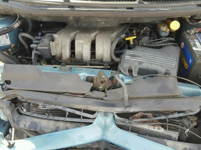 2B4GP25G2XR358516 - 1999 DODGE CARAVAN BLUE photo 7