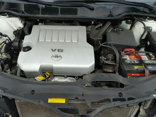 4T3ZK11AX9U017136 - 2009 TOYOTA VENZA BASE WHITE photo 7